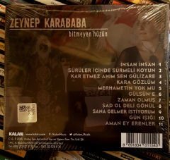 ZEYNEP KARABABA BİTMEYEN HÜZÜN CD HALK MÜZİĞİ KALAN 2016 SIFIR