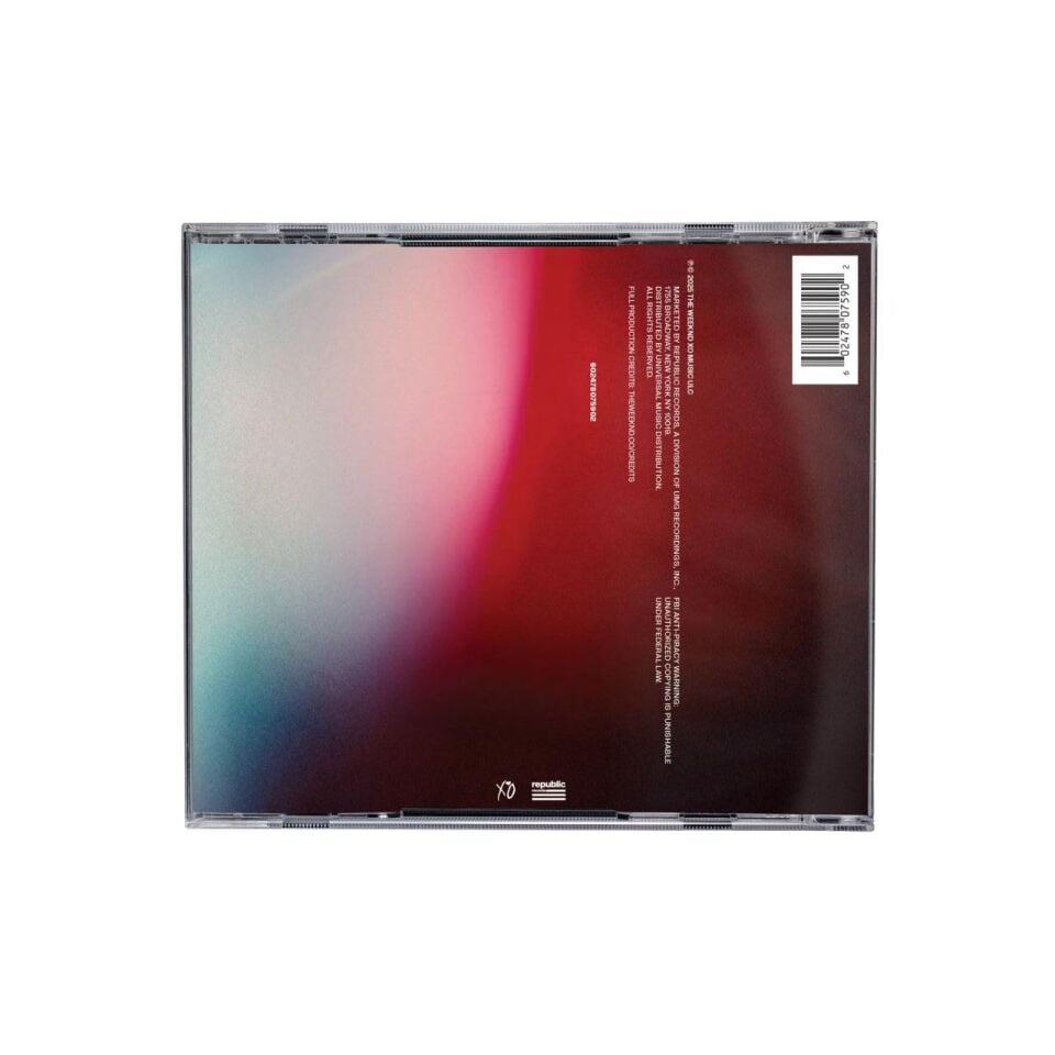 WEEKND (ABEL TESFAYE) & DANIEL LOPATIN - HURRY UP TOMORROW / SOUNDTRACK SCORE (2025) - 2CD JEWEL CASE AMBALAJINDA SIFIR