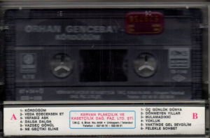 ORHAN GENCEBAY - 8 / KÖRDÜĞÜM (1987) KERVAN PLAKÇILIK KASET 2.EL