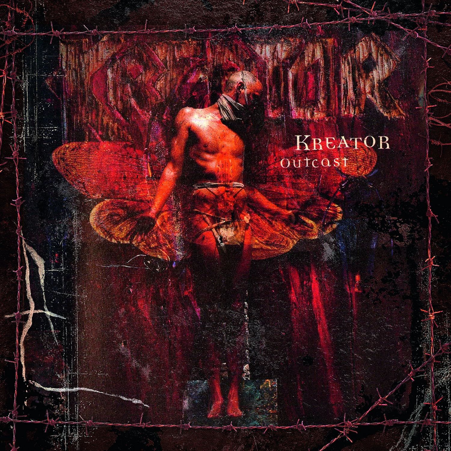 KREATOR - OUTCAST (1997) - 2LP 2018 RED ORANGE TRANSPARENT COLOURED EDITION SIFIR PLAK