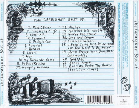THE CARDIGANS – BEST OF (2008) - CD JEWEL CASE AMBALAJINDA SIFIR