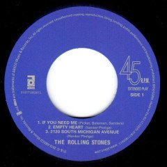 ROLLING STONES - FIVE BY FIVE (2010) - 7'' 45 DEVİR MONO SIFIR