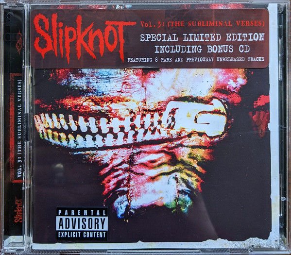 SLIPKNOT – VOL. 3:  THE SUBLIMINAL VERSES (2004) - 2CD 2017 SPECIAL LIMITED EDITION SIFIR