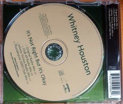 WHITNEY HOUSTON - IT'S NOT RIGHT BUT IT'S OKAY / THE DANCE MIXES (1999) SINGLE CD 2.EL