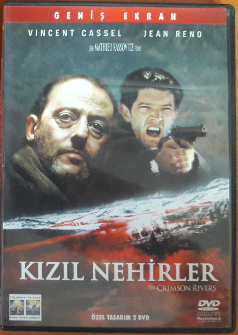 KIZIL NEHİRLER - LES RIVIÈRES POURPRES - VINCENT CASSEL - JEAN RENO - MATHIEU KASSOVITZ - 2DVD 2.EL