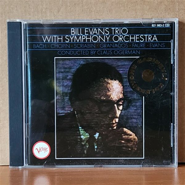 THE BILL EVANS TRIO – BILL EVANS TRIO WITH SYMPHONY ORCHESTRA (1966) - CD 1984 REISSUE 2.EL