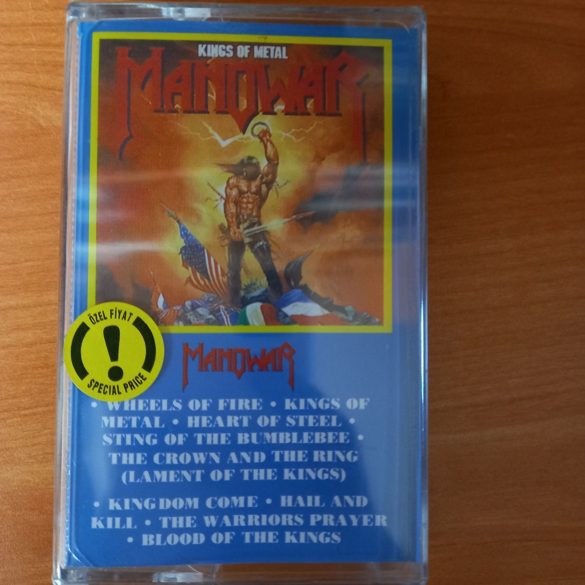 MANOWAR - KINGS OF METAL (1988) - KASET SIFIR