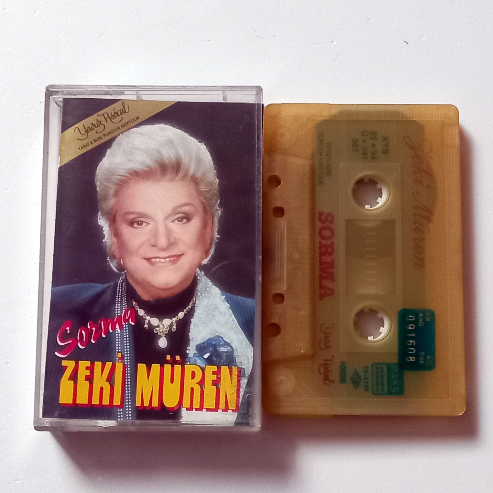 ZEKİ MÜREN - SORMA (1992) - KASET 2.EL