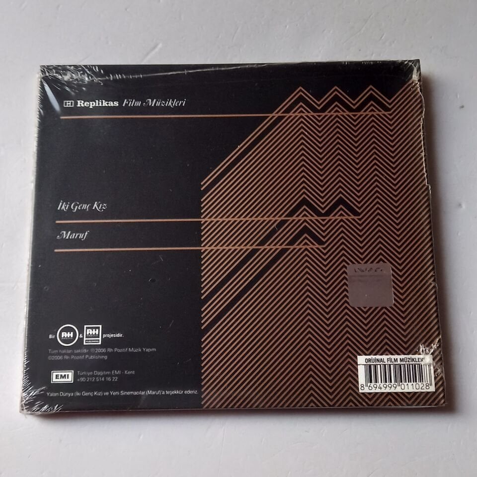 REPLİKAS – FİLM MÜZİKLERİ (2006) - CD AMBALAJINDA SIFIR