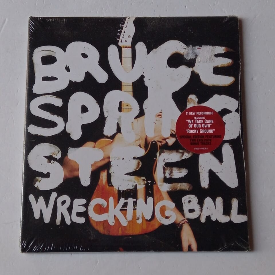BRUCE SPRINGSTEEN – WRECKING BALL (2012) - CD CARDBOARD SLEEVE AMBALAJINDA SIFIR