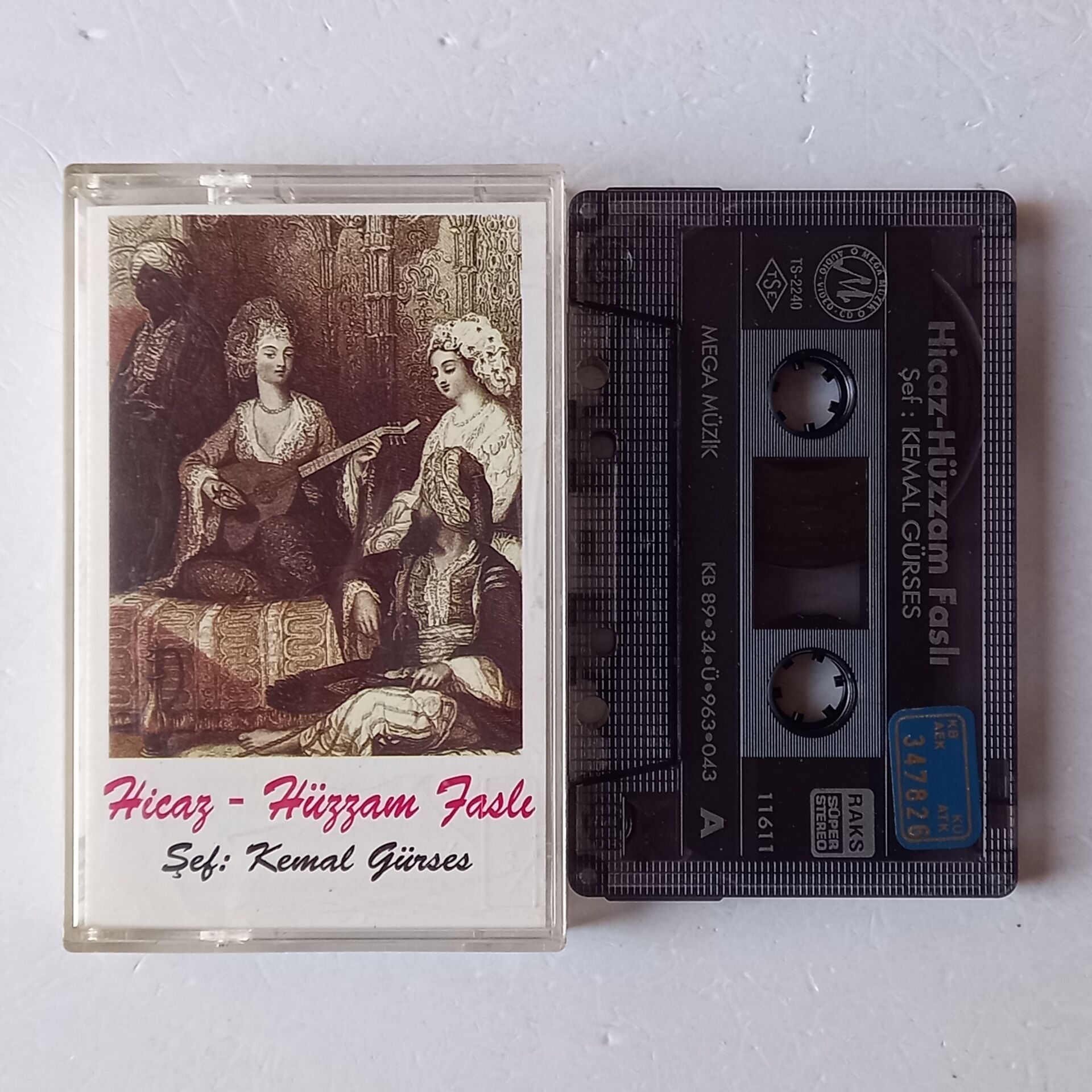 KEMAL GÜRSES -  HİCAZ HÜZZAM FASLI (1989) - KASET 2.EL