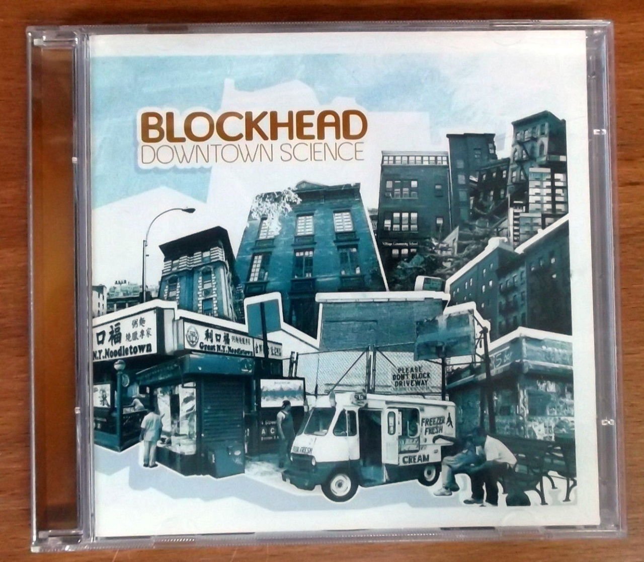 BLOCKHEAD - DOWNTOWN SCIENCE (2005) - CD + DVD DOWNTEMPO ABSTRACT TRIP-HOP 2.EL