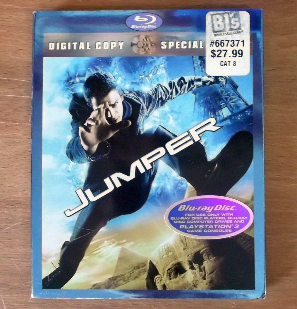 JUMPER - HAYDEN CHRISTENSEN - JAMIE BELL - 2BLU-RAY 2.EL