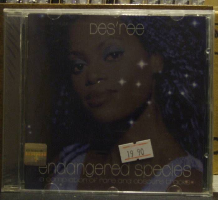 DES'REE - ENDANGERED SPECIES (2000) -CD SIFIR