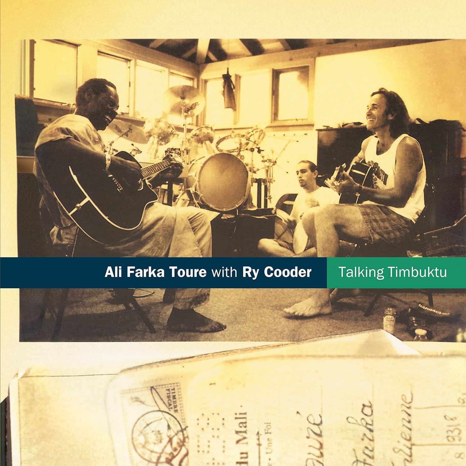 ALI FARKA TOURE WITH RY COODER - TALKING TIMBUKTU (1994) - 2LP 180GR 2015 EDITION SIFIR PLAK