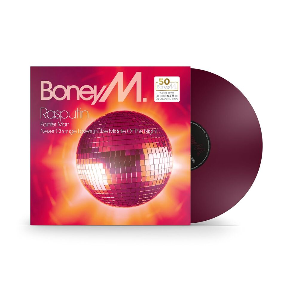BONEY M - RASPUTIN / 50 YEARS OF BONEY M SERIES (2025) - 12'' 45RPM MAXI SINGLE SIFIR PLAK