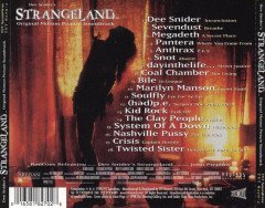 DEE SNIDER'S STRANGELAND THE MOVIE SOUNDTRACK (1998) CD MEGADETH PANTERA SOAD TWISTED SISTER COAL CHAMBER ANTHRAX 2.EL