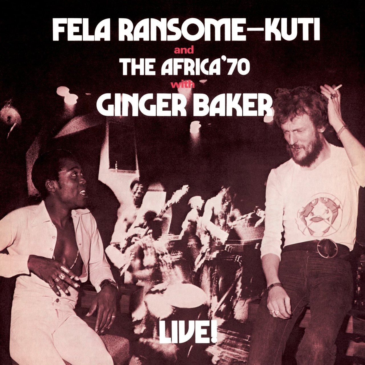 FELA KUTI - LIVE WITH GINGER BAKER - PLAK SIFIR