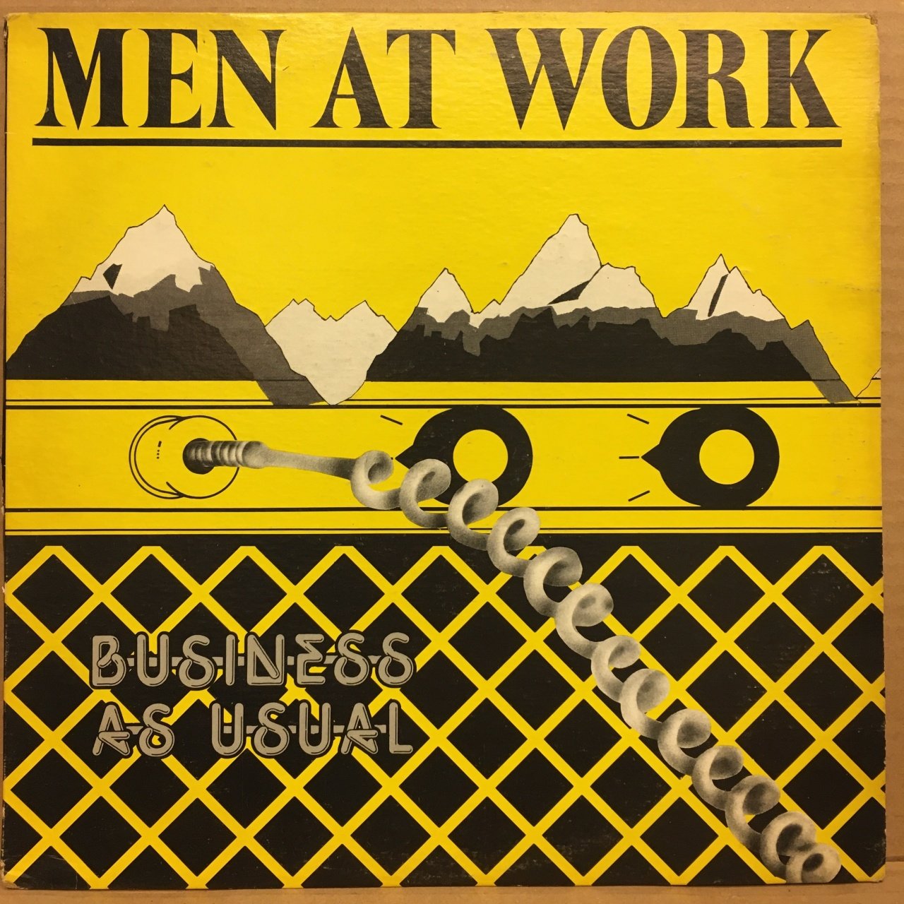 MEN AT WORK - BUSINESS AS USUAL (1981) - 2.EL PLAK
