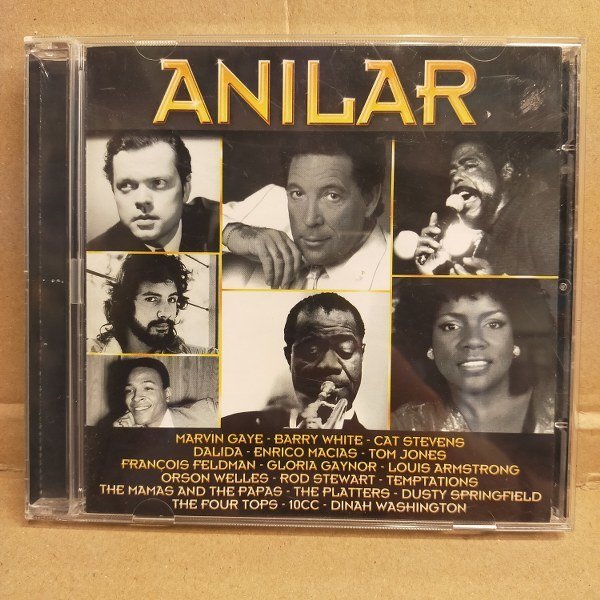 ANILAR (MARVIN GAYE, BARRY WHITE, CAT STEVENS, DALIDA, ENRICO MACIAS,...) - CD 2.EL