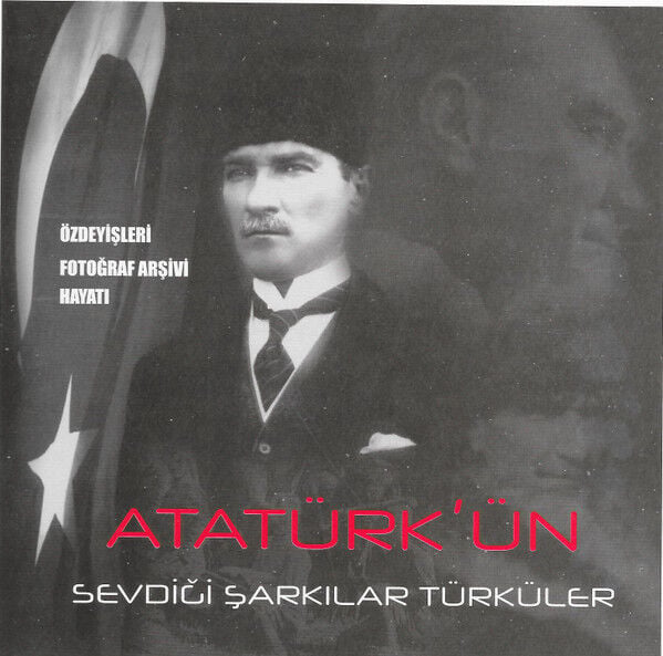 ATATÜRK'ÜN SEVDİĞİ ŞARKILAR TÜRKÜLER / LİNDA ÇANDIR, OĞUZ TURGUTGENÇ (2011) - CD DIGIPAK AMBALAJINDA SIFIR