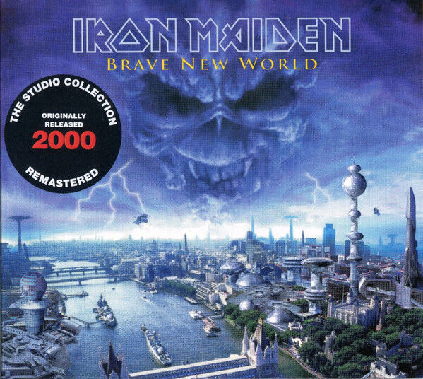 IRON MAIDEN – BRAVE NEW WORLD (2000) - CD REMASTERED 2019 REISSUE DIGIPAK AMBALAJINDA SIFIR