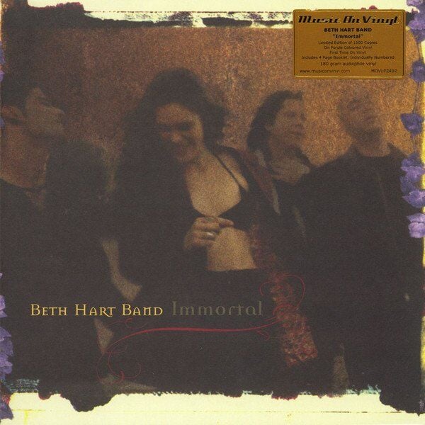 BETH HART BAND - IMMORTAL (1996) - LP 180GR 2019 BLACK VINYL EDITION SIFIR PLAK