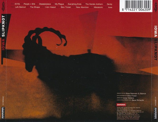 SLIPKNOT – IOWA (2001) - CD SIFIR