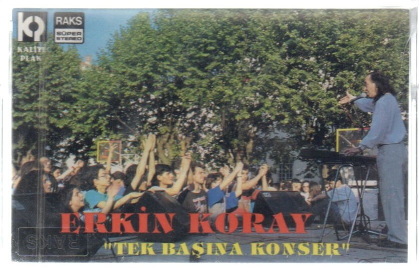 ERKİN KORAY - TEK BAŞINA KONSER (1991) - KASET AMBALAJINDA SIFIR