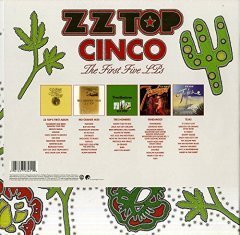 ZZ TOP - CINCO FIRST 5 LPs BOX SET 2017 SIFIR