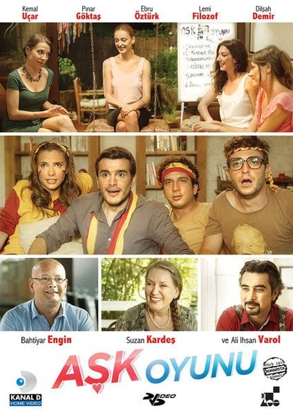 AŞK OYUNU - KEMAL UÇAR - PINAR GÖKTAŞ - UMUT YÜKSEL - DVD SIFIR
