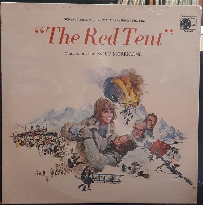THE RED TENT SOUNTRACK ENNIO MORRICONE - SIFIR PLAK
