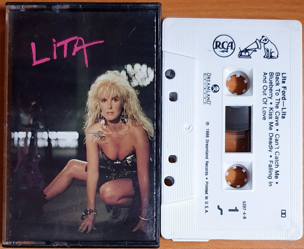 LITA FORD - LITA (1988) - KASET MADE IN USA RCA 2.EL