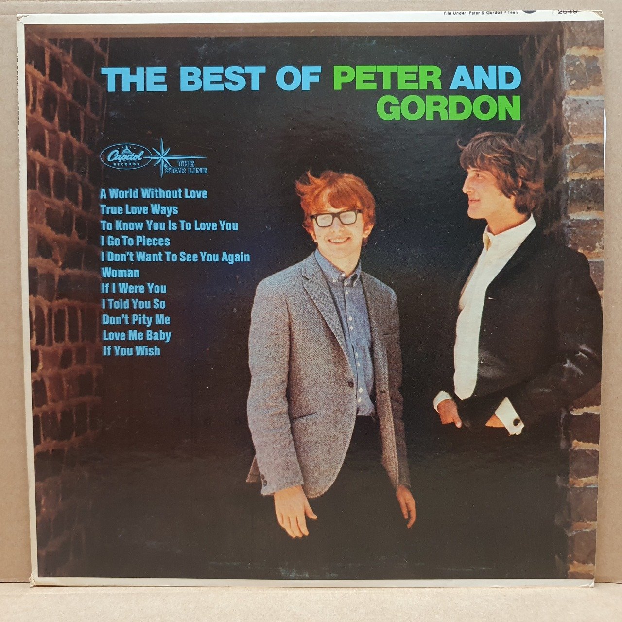 PETER AND GORDON - THE BEST OF (1966) - LP 2.EL PLAK