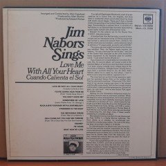 JIM NABORS - SINGS - LP 2.EL PLAK
