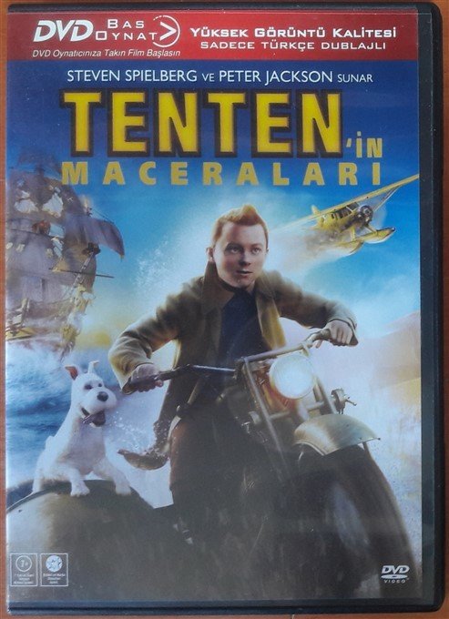 TENTEN'İN MACERALARI - STEVEN SPIELBERG - BAS OYNAT DVD 2.EL