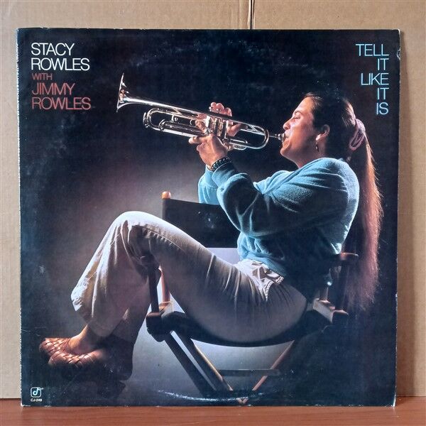 STACY ROWLES WITH JIMMY ROWLES – TELL IT LIKE IT IS (1984) - LP 2.EL PLAK