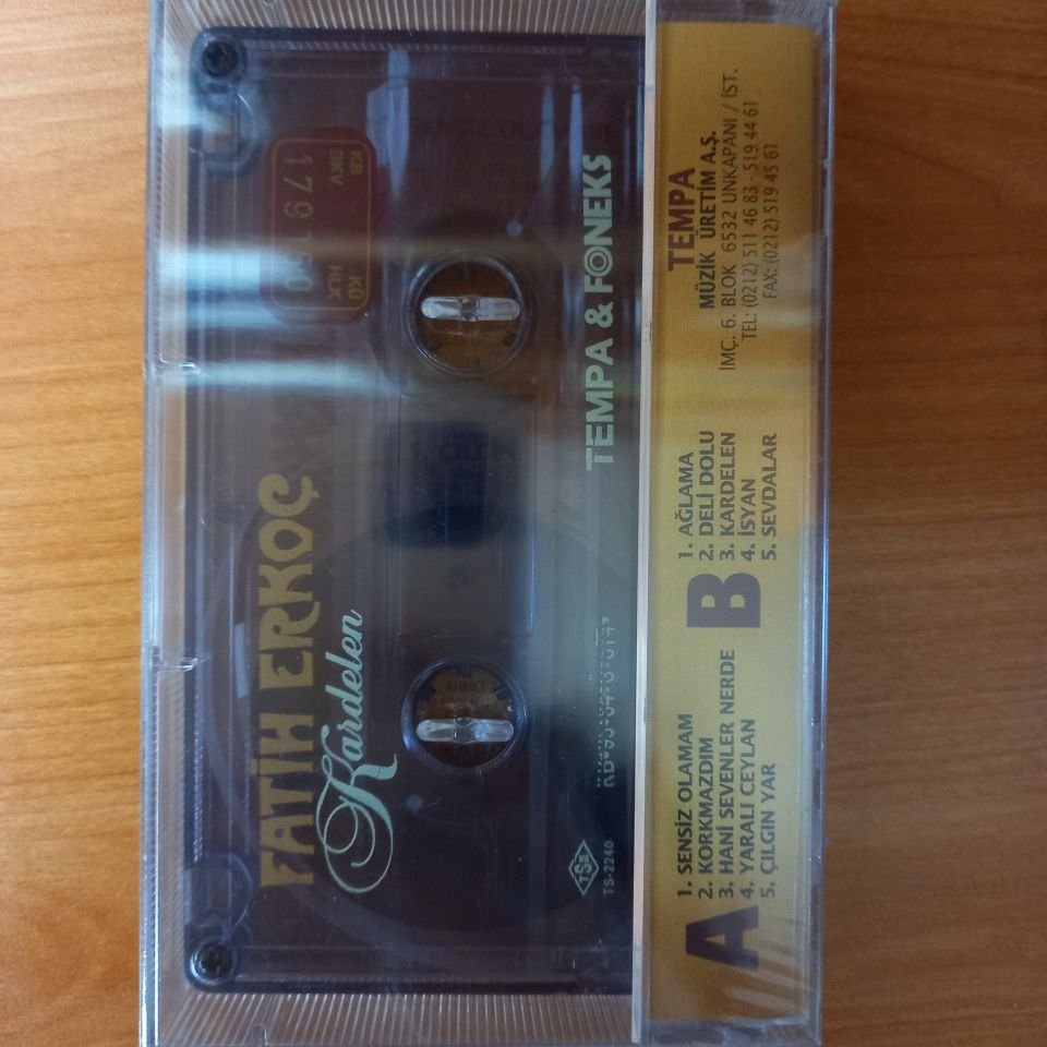 FATİH ERKOÇ - KARDELEN - KASET SIFIR