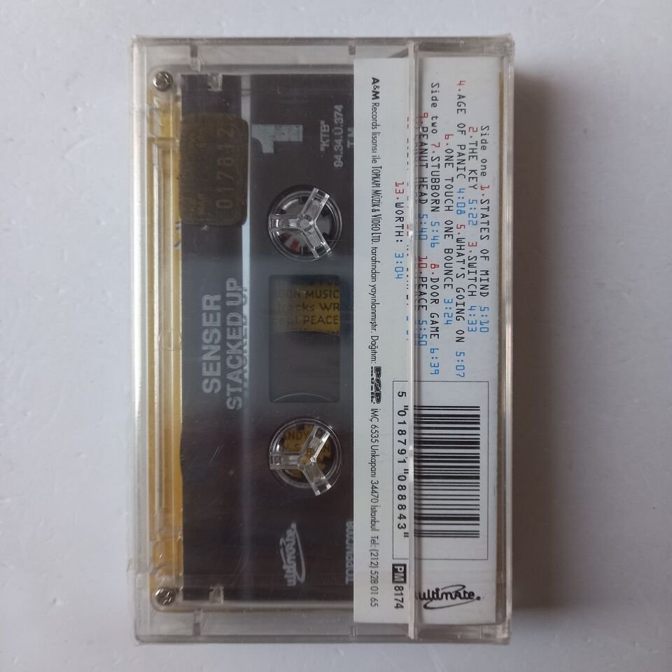 SENSER – STACKED UP (1994) -  AMBALAJINDA SIFIR KASET