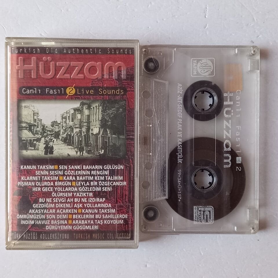 HÜZZAM - CANLI FASIL 2 (1999) - KASET 2.EL