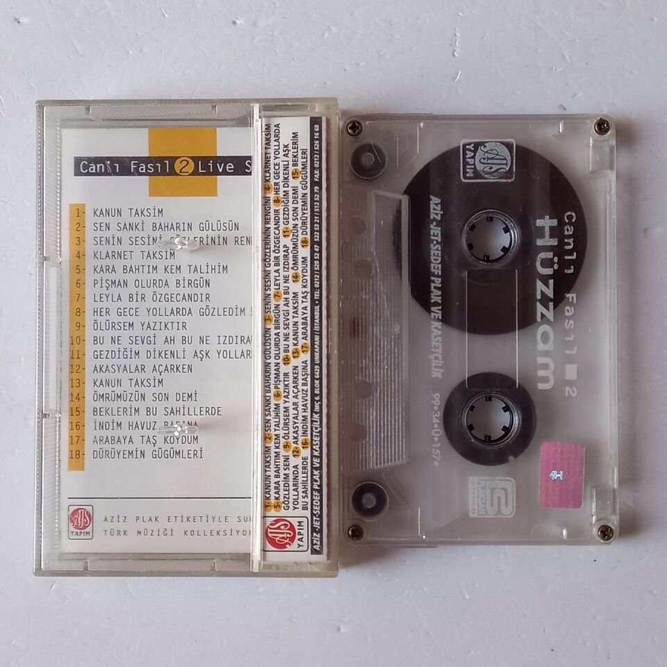 HÜZZAM - CANLI FASIL 2 (1999) - KASET 2.EL