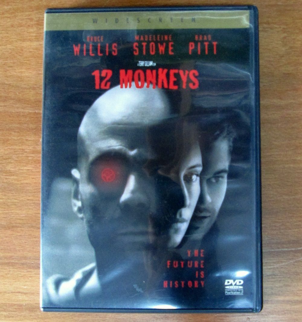 12 MAYMUN - 12 MONKEYS - BRUCE WILLIS - BRAD PITT - TERRY GILLIAM - DVD 2.EL