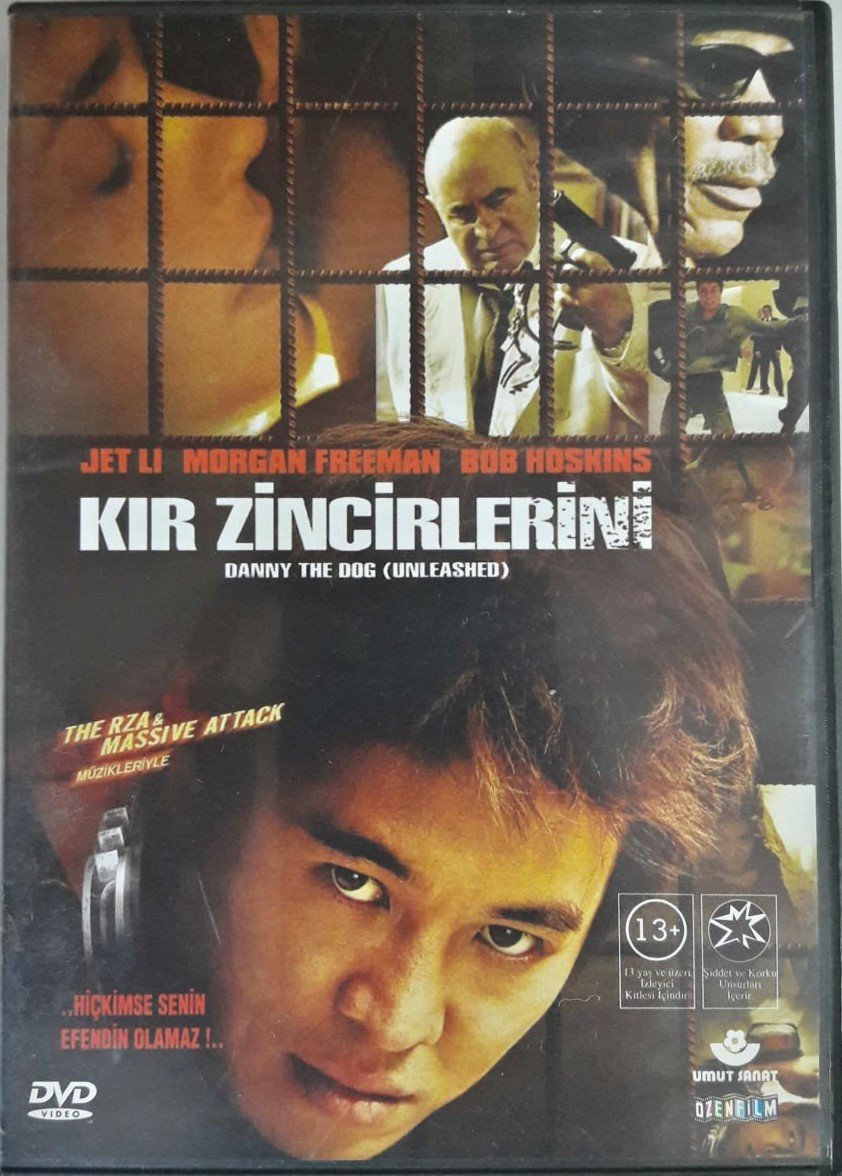 KIR ZİNCİRLERİNİ - DANNY THE DOG - JET LI - DVD 2.EL