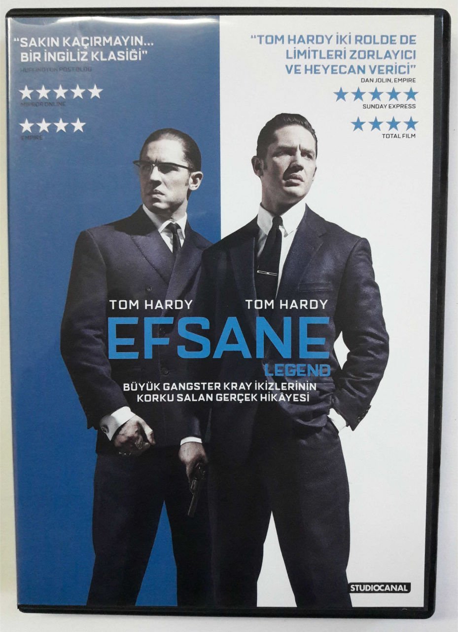 EFSANE - LEGEND - TOM HARDY - DVD 2.EL