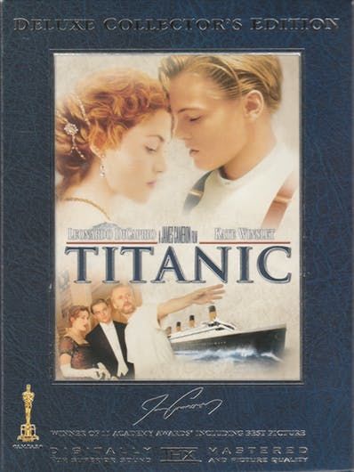 TITANIC - LEONARDO DiCAPRIO - KATE WINSLET - JAMES CAMERON - 4DVD DELUXE COLLECTOR'S EDITION 2.EL