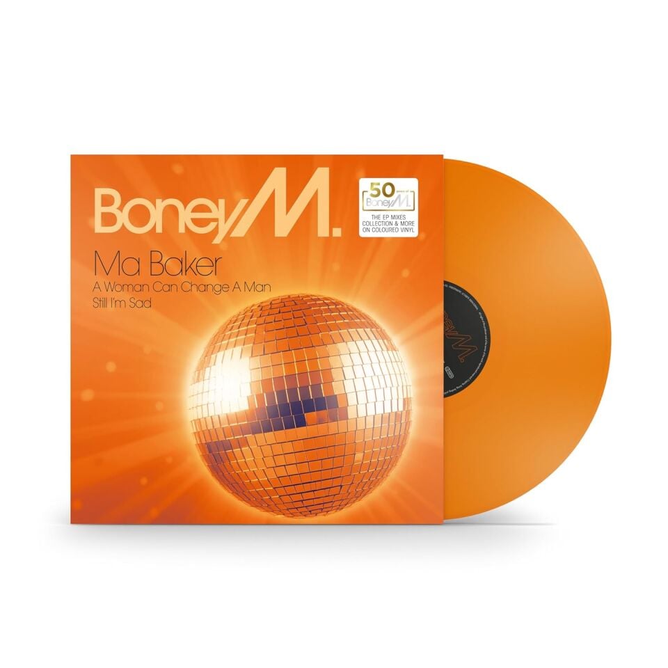 BONEY M - MA BAKER / 50 YEARS OF BONEY M SERIES (2025) - 12'' 45RPM MAXI SINGLE SIFIR PLAK