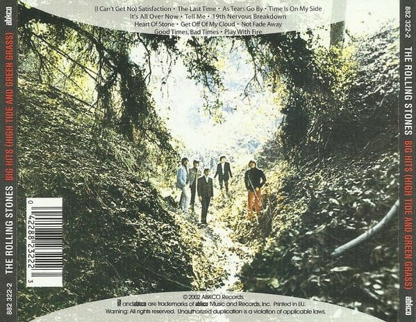 THE ROLLING STONES – BIG HITS (HIGH TIDE AND GREEN GRASS) (1966) - CD 2002 DSD REMASTERED EDITION AMBALAJINDA SIFIR