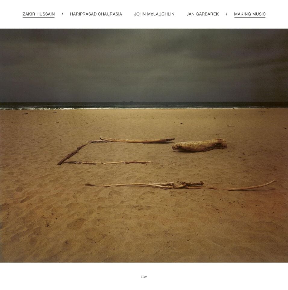 ZAKIR HUSSAIN JAN GARBAREK JOHN MCLAUGHLIN HARIPRASAD CHAURASIA - MAKING MUSIC (1987) - LP ECM RECORDS LUMINESSENCE SERIES 2025 EDITION SIFIR PLAK