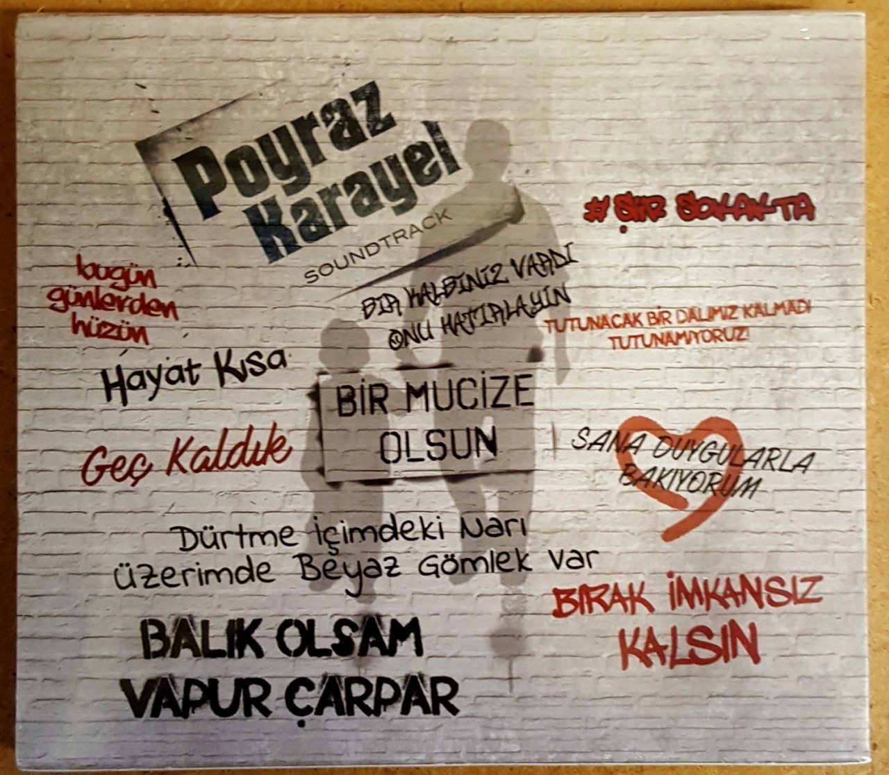 POYRAZ KARAYEL DİZİ MÜZİKLERİ ALPAY GÖLTEKİN ZAYNEP ALASYA  CD SIFIR