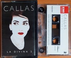 MARIA CALLAS - CALLAS / LA DIVINA 2 (1993) - KASET MADE IN HOLLAND 2.EL